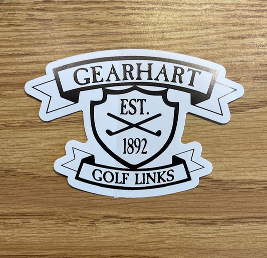 Gearhart Full Crest Sticker